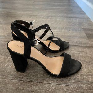 Abound Black Heel Size 7.5